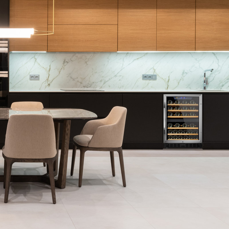 Lanbo Builtin Refrigeration 23.4'' 44 Bottle Dual Zone Wine